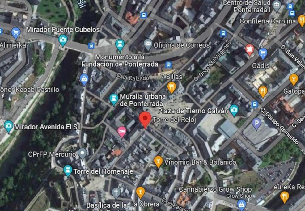 La Torre Del Reloj Apartment Понферада Екстериор снимка